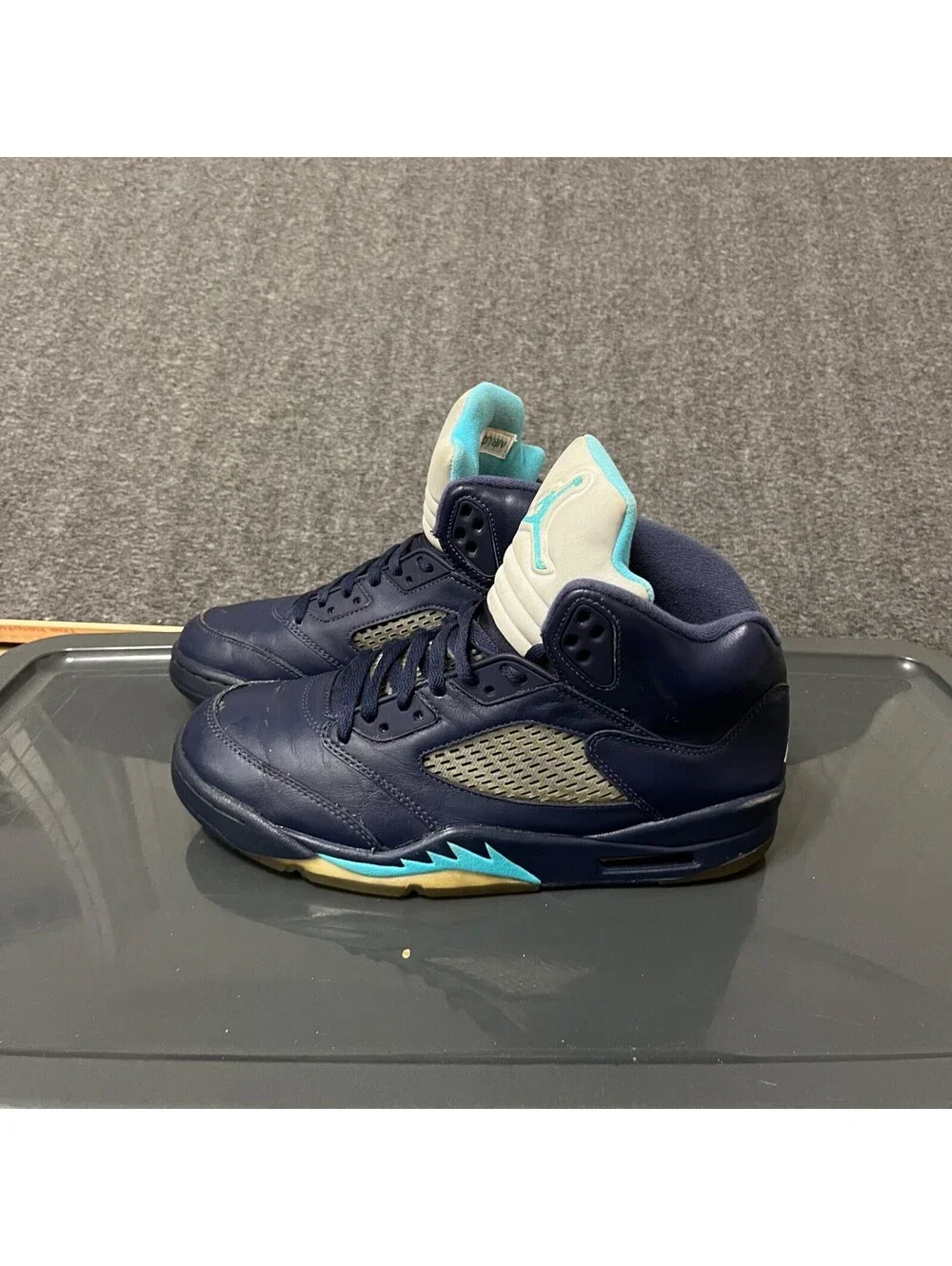 Air Jordan 5 Pre Grape Size 9 Mens Nike Retro Hornets Alternate 136027-405